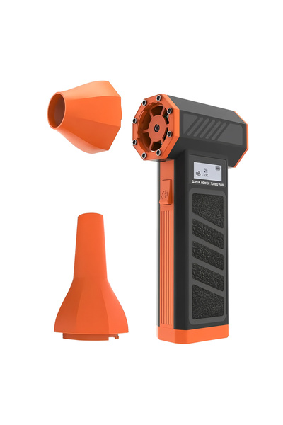 Choice Orange 300000PRM Portable Electric Air Blower Turbo Jet Fan Brushless ...