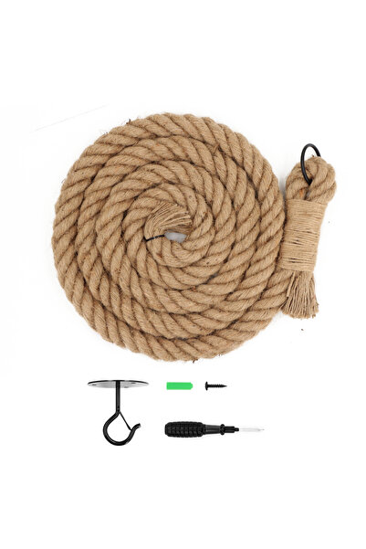 Choice Cat climbing rope Cat climbing rope with hook ceiling wall mounted kit...