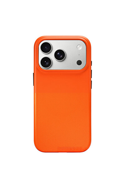 choice2 iPhone17 Pro Max Orange Bare-feel Dot Pattern Magnetic Anti-Drop Phon...