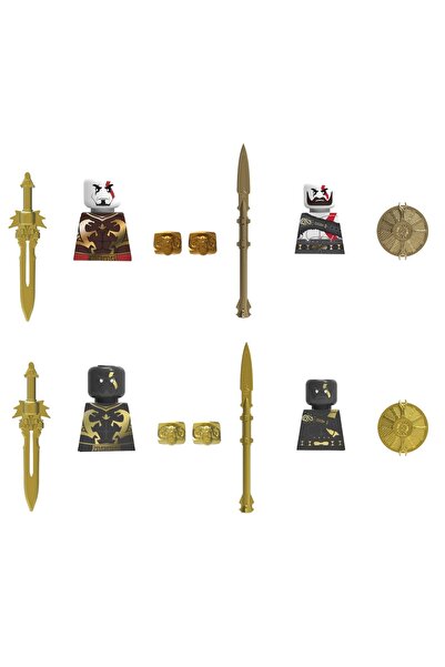 Choice1 4 قطع من مجسمات شخصيات لعبة ويتشر الشهيرة: كراتوس، جيرالت، وسيري، مجس...