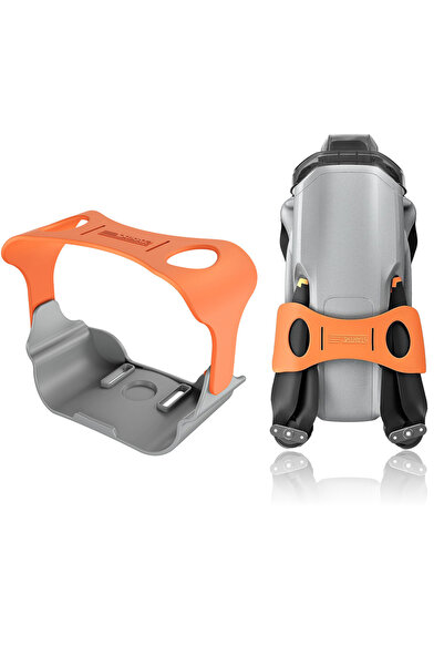 Choice مثبت مروحة برتقالي اللون لطائرة DJI Air 3S، أحزمة تثبيت، حامل شفرات ال...