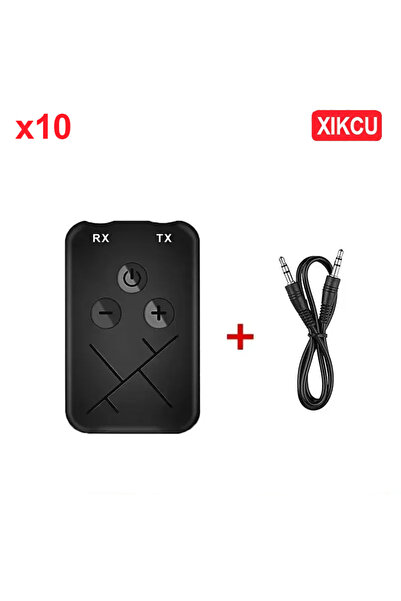 Choice جهاز استقبال وإرسال صوت بلوتوث 2 في 1 x10 XIKCU ستيريو APTX لاسلكي مع ...