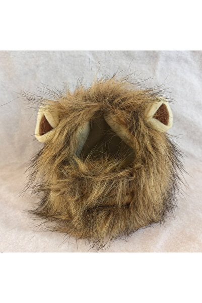choice2 M Brown New Cute Funny Lion Mane Wig Hat for Pets Cat Dog Cosplay Cos...