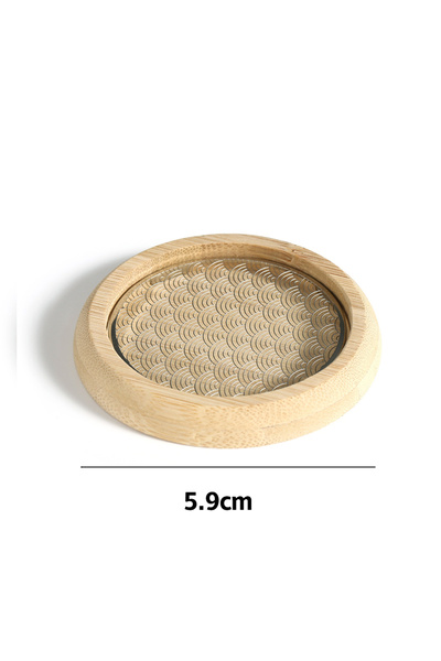 Choice1 Small Wooden Incense Burner Tray with Stainless Steel Mesh, Sandalwoo...