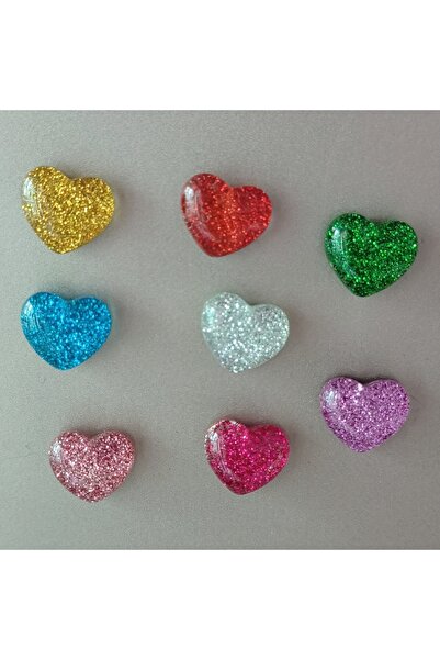 Choice مجموعة متنوعة من 8 قطع، مغناطيسات ثلاجة، مغناطيسات ثلاجة على شكل قلب ل...