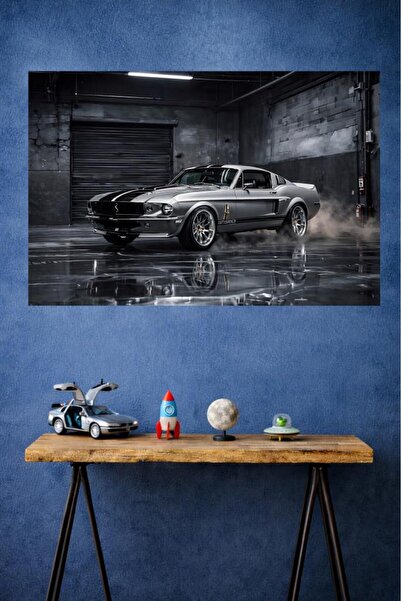 LUXRN American Classic Car Wall Painting Uv Printing on Mdf Frameless Modern ...