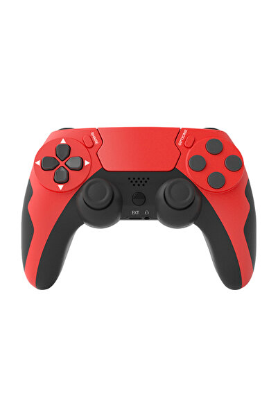 Choice وحدة تحكم لاسلكية GAMINJA P48 حمراء اللون، مزودة بتقنية بلوتوث، وخاصية...