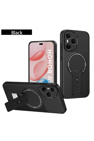 Choice26 HONOR 400 Pro Black For Magsafe Wireless Charging Hidden Bracket Sho...