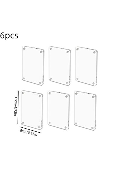 Choice4 6Pcs-Fit 4In Photos New Photo Frame Magnet Design Polaroid Photo Fram...