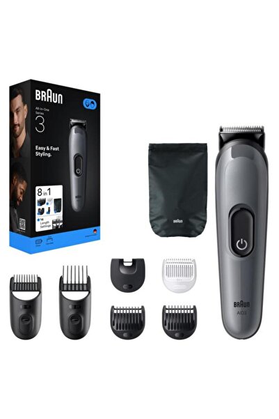 Braun Trimmer AIO3540 Gri