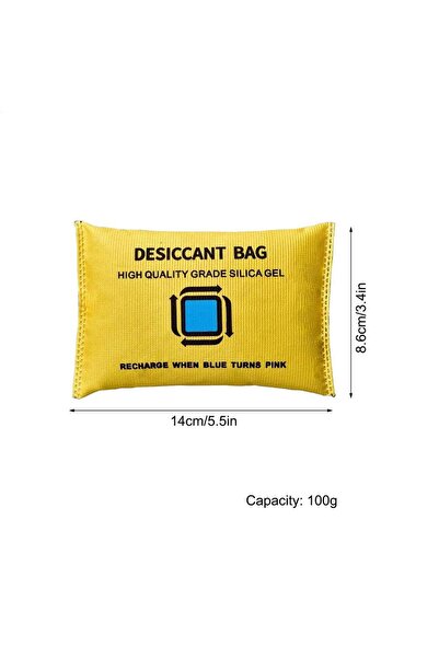 Choice Yellow Moisture Absorbers Portable Reusable Auto Supplies Car Dehumidi...