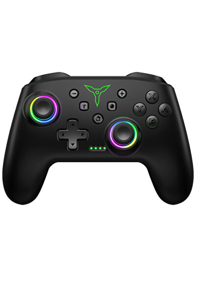 choice2 وحدة تحكم لاسلكية سوداء من دينوفاير لجهاز نينتندو سويتش 2، متوافقة مع...