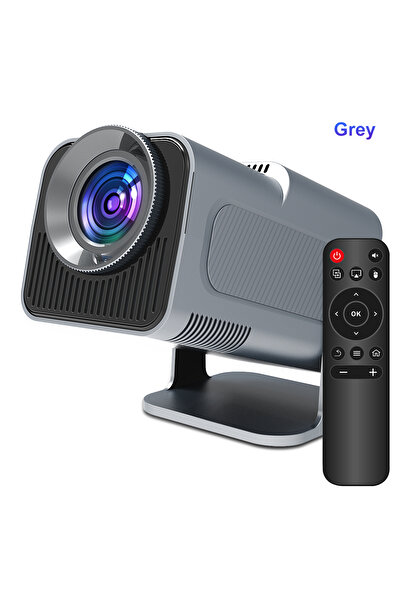 Choice5 US Plug HY320-Grey Magcubic HY320 Android11 4K HD Projector WiFi6 All...