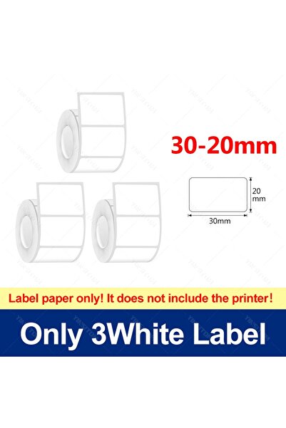 Choice3 Only 3WH 3020 YINSITOM 20-50mm Mini Portable Thermal Printer Bluetoot...