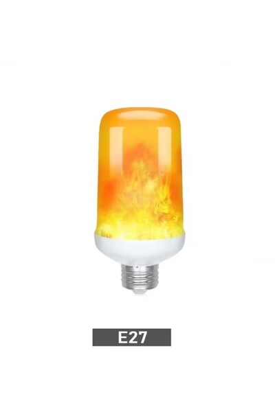 Choice1 مصباح شعلة E27BT LED بتأثير شعلة ديناميكي، متعدد الأوضاع، مصباح ذرة إ...