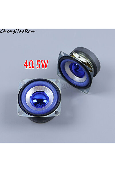 Choice مكبر صوت محمول أزرق اللون، قطعة واحدة، 4 أوم، 5 واط، كامل النطاق، 3 أو...