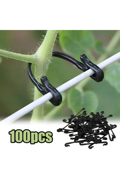 Choice1 XG-BMJZ-100PCS 100/50 قطعة مشابك تثبيت نباتات الحدائق، مشابك تطعيم ال...