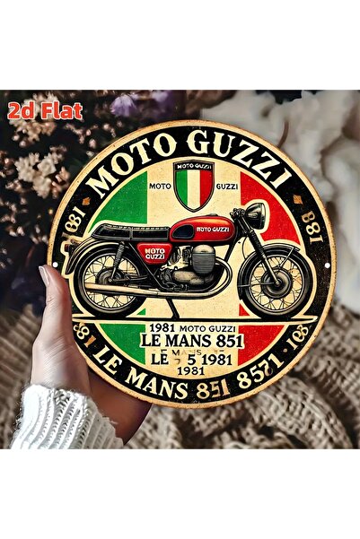 Choice 7.87x7.87in(20x20cm) green 2D Flat "Motorcycle Motorcycle Logo" Interp...