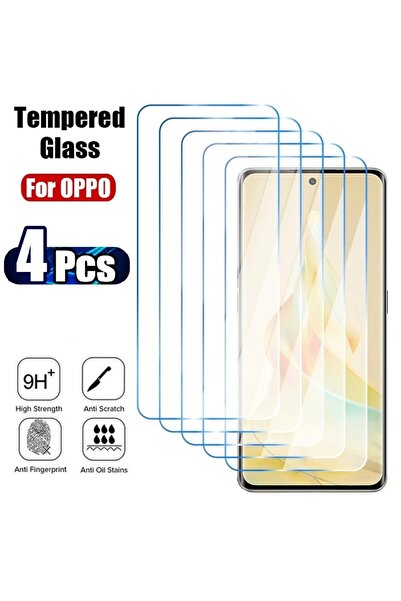 Choice14 زجاج مقوى 4 قطع لهاتف أوبو A53S 4G، 4 قطع زجاج مقوى لهاتف A98 5G A79...