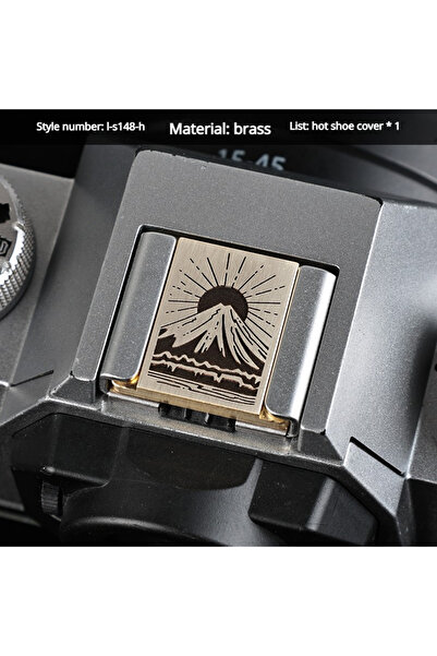 Choice16 غطاء قاعدة فلاش من سبائك الألومنيوم L-S148-H مناسب لكاميرات كانون، ف...