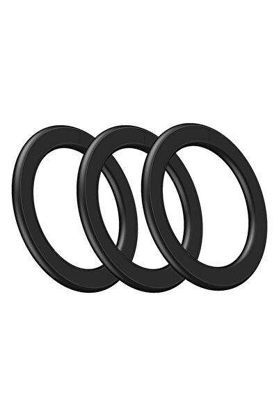 Choice أسود - 3 قطع (1/3 قطع) حامل مغناطيسي قوي للهاتف، ملصق معدني، حامل مغنا...