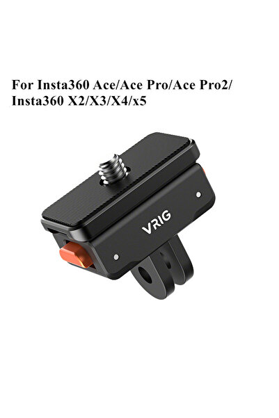 Choice محول الكاميرا المغناطيسي AC-41 VRIG لكاميرات Insta 360 ACE/ACE PRO/ACE...