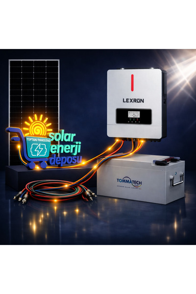 SED Solar Enerji Deposu 2000W Karavan Lityum Güneş Enerjisi Paketi – Hafif, D...
