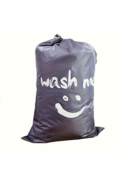 Choice1 حقيبة غسيل كبيرة مطبوعة باللون الرمادي، حقيبة تخزين ملابس للسفر، حقيب...