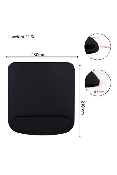 Choice Black EVA Foam Wrist Mouse Pad Wrist Mouse Pad Learning Mouse Pad Offi...