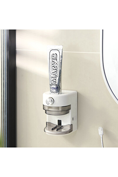 Choice White Fully Automatic Induction Toothpaste Squeezer Toothpaste Squeeze...