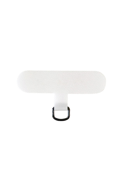 Choice1 بوليستر /نايلون أبيض، حزام هاتف محمول جديد على شكل حرف T، غلاف هاتف م...