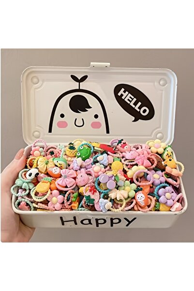 Choice مجموعة إكسسوارات شعر الحيوانات الأليفة بألوان عشوائية مكونة من 100 لون...