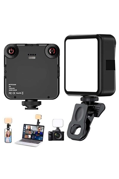 Choice إضاءة فيديو LED محمولة للتصوير الفوتوغرافي، مثبتة على الكاميرا، بإضاءة...