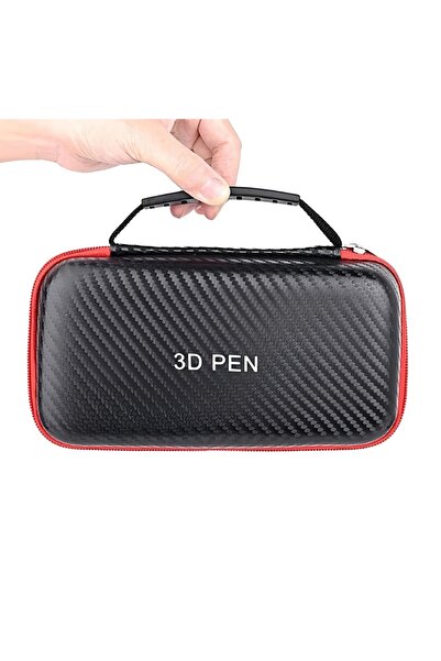 Choice حقيبة تخزين حمراء محمولة خاصة لأقلام الطباعة ثلاثية الأبعاد، حقيبة تخز...