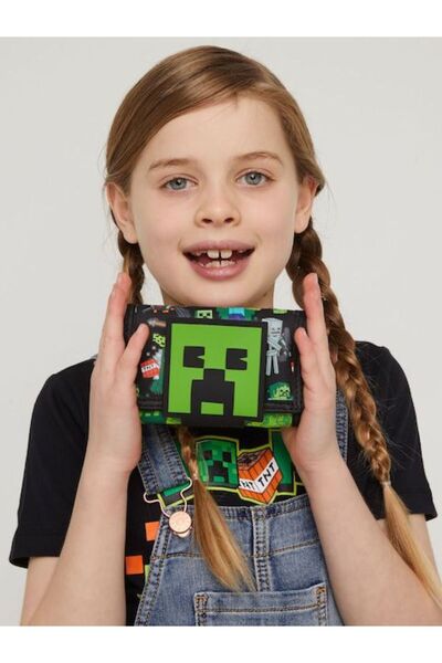 SMIGGLE Minecraft Lisanslı Askılı Cüzdan