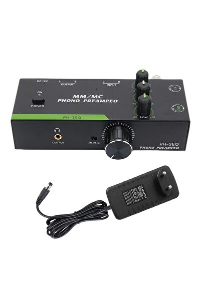 Choice3 EU Phono Preamp 3 Band Adjustment Record Player Turntable Amplifier S...