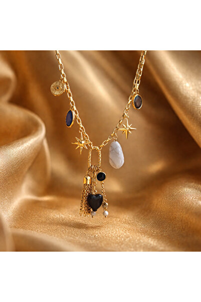 Koton Yıldız Ve Taş Detaylı Kolye