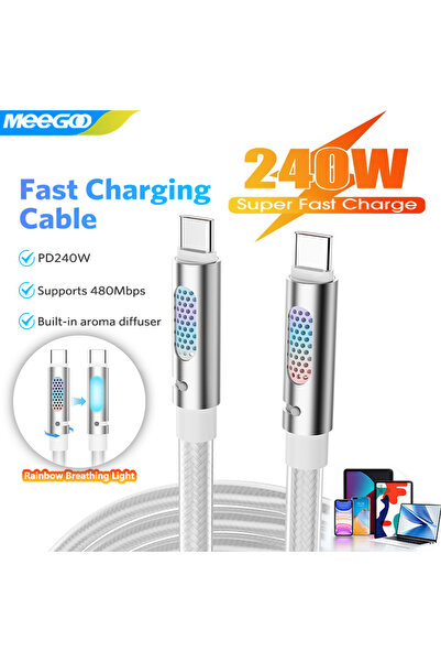 Choice 3 قطع كابلات شحن بيانات سريعة من نوع USB-C إلى USB بتقنية PD3.1 بقدرة ...