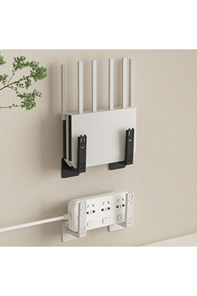 Choice 4PCS Wall-mounted Fixture Support Bracket Wifi Placement Rack Router S...