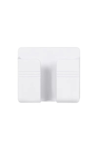 Choice 1Pc White 1Pc White Punch Free Wall Mount Phone Plug Holder Mobile Pho...