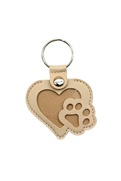 Choice12 C Commemorative Pet Hair Storage Keychain Leather Handbag Pendant Ha...