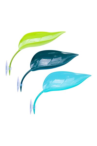 Choice1 3Pcs Frog Habitat Leaf Suction Cup Reptile Basking Area Resting Terra...