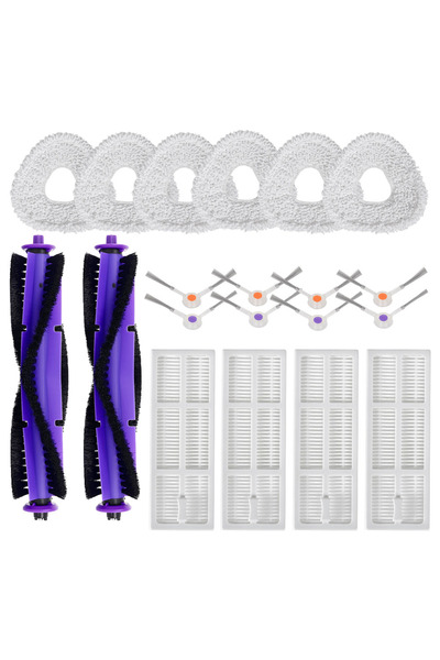 Choice10 مجموعة قطع غيار مكونة من 20 قطعة لفلتر HEPA الرئيسي للجانب B في مكنس...