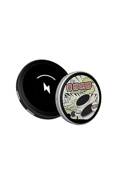 Choice4 شارة إلكترونية سوداء متحركة بتصميم أنمي، ذكية، تعمل بتقنية البلوتوث، ...