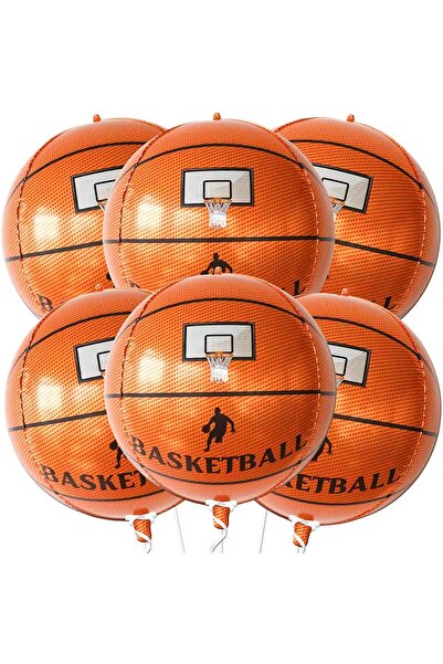 Choice 22inch as the picture 6Pcs 4D Basketball Ballo Helium Foil Ballo for C...