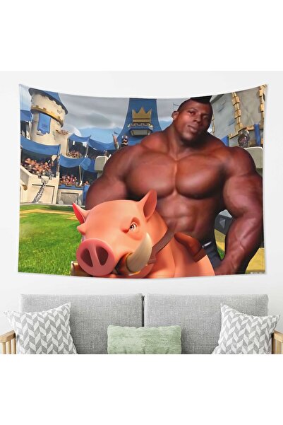 Choice6 75X58CM(2.5X1.9FT BU-1 VIKAMA Fashion Trend Hog Rider Tapestry Creati...