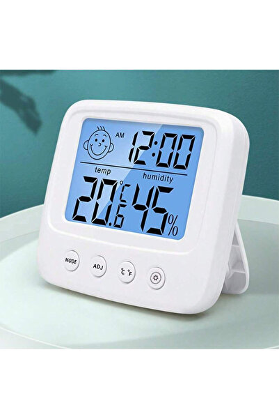 Choice 1pc Digital Thermometer Hygrometer with Clk – 5s Fast Refresh Indoor T...