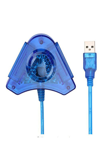Choice محول لعبة ثنائي اللاعبين من Clear Blue، كابل USB، وحدة تحكم ألعاب PS2،...