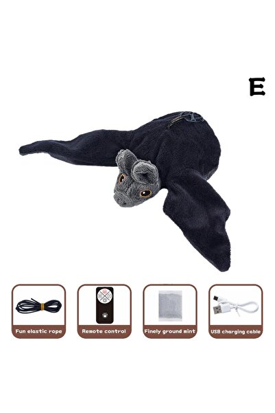 Choice4 Bat Flappy Bird Interactive Cat Toy Remote Control USB Rechargeable P...