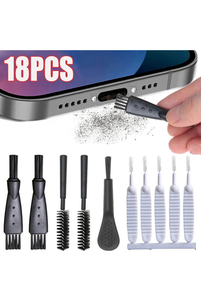 Choice1 فرشاة تنظيف منفذ شحن الهاتف المحمول E-18PCS لفتحة سماعة الهاتف العالم...
